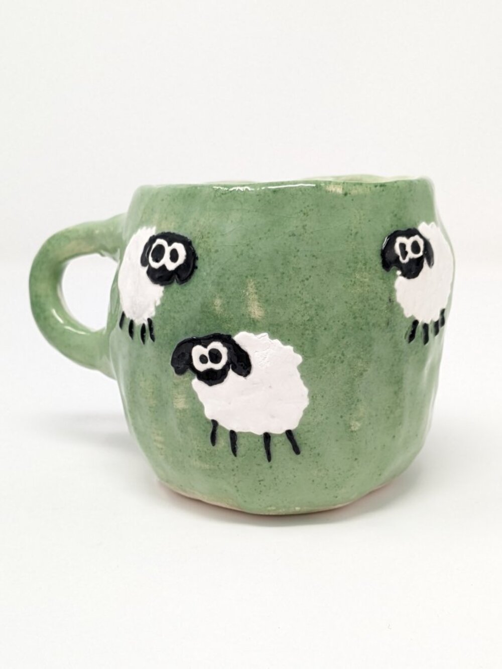 Handmade sheep mug